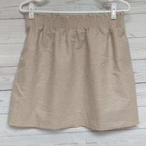 J. Crew Sidewalk Skirt Champagne Sparkle